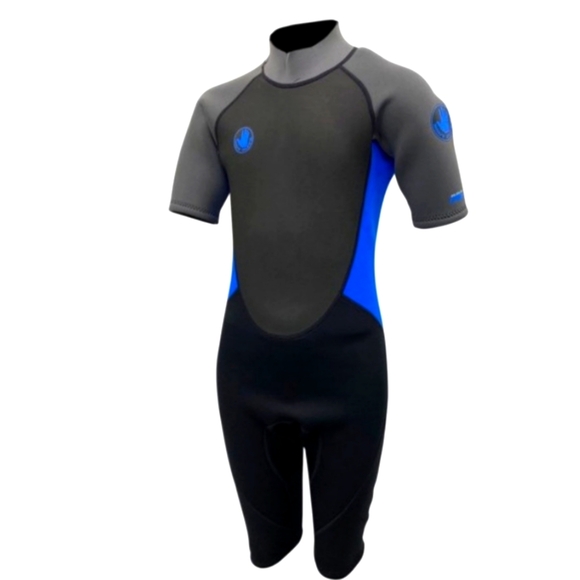 BODY GLOVE Youth springsuit wetsuit black gray blue - Picture 1 of 5